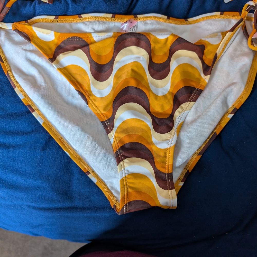 Ardenes Retro Wave Bikini Bottom